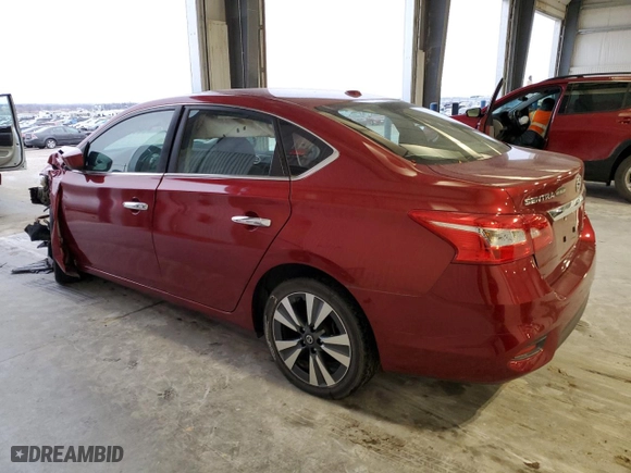 2019 Nissan Sentra SV with VIN 3N1AB7AP7KY255467, listed as a Copart auction lot 86616584 with 0 mi miles and Salvage Title. Bid and sale history available at carsss.com. Image 2.