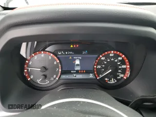 2024 Nissan Titan Pro-4X with VIN 1N6AA1ED1RN115335, listed as a Copart auction lot 42597585 with 5,381 mi miles and Salvage title. Bid and sale history available at DreamBid. Image 9.