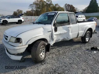 2002 Mazda B-Series 2WD Truck DS with VIN 4F4YR46E52TM16539, listed as a Copart auction lot 82949474 with 201,917 mi miles and Salvage Title. Bid and sale history available at carsss.com. Image 1.