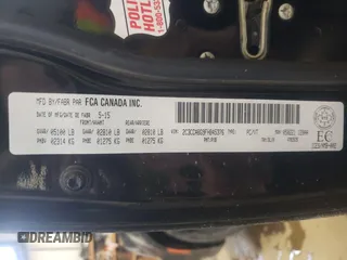 2015 Chrysler 300 S z VIN 2C3CCABG9FH845376, wystawiony jako Copart lot #59557465 z przebiegiem 139 110 mil mil oraz Szkoda całkowita • Salvage title. Historia ofert i sprzedaży dostępna na DreamBid. Obrazek 12.