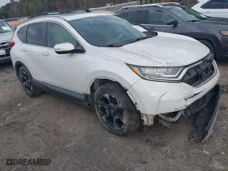 2019 Honda CR-V Touring with VIN 2HKRW1H90KH505234, listed as a IAAI auction lot 41152731 with 107,293 mi miles. Bid and sale history available at carsss.com. Image 1.