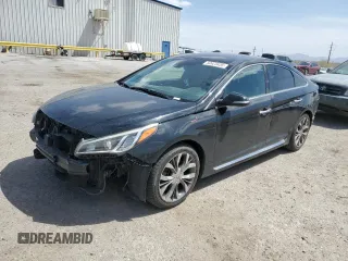 2015 Hyundai Sonata Sport with VIN 5NPE34AB5FH259115, listed as a Copart auction lot 50923435 with 115,160 mi miles and Salvage Title. Bid and sale history available at carsss.com. Image 1.