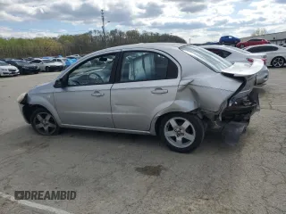 2007 Chevrolet Aveo LT with VIN KL1TG56687B114450, listed as a Copart auction lot 53069435 with 150,469 mi miles and Salvage title. Bid and sale history available at DreamBid. Image 2.