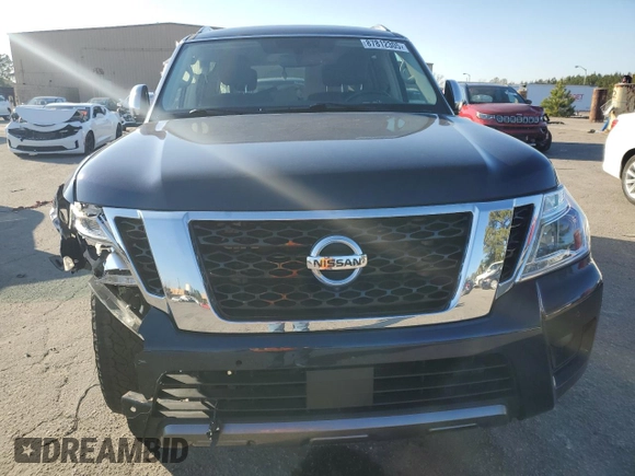 2020 Nissan Armada SL with VIN JN8AY2ND4L9109098, listed as a Copart auction lot 87812305 with 88,339 mi miles and Salvage Title. Bid and sale history available at carsss.com. Image 5.