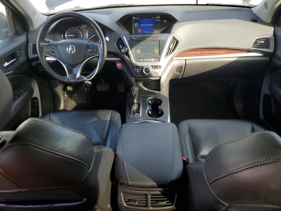 2015 Acura MDX Tech Pkg with VIN 5FRYD3H40FB005188, listed as a Copart auction lot 46135825 with 109,534 mi miles and Salvage Title. Bid and sale history available at carsss.com. Image 8.