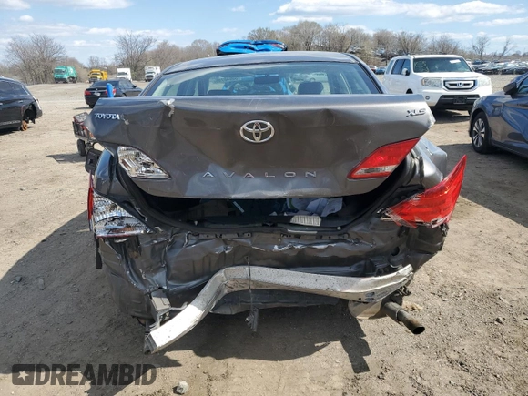 2007 Toyota Avalon XL with VIN 4T1BK36B17U247605, listed as a Copart auction lot 50540755 with 0 mi miles and Salvage Title. Bid and sale history available at carsss.com. Image 6.