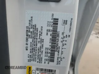 2020 Ford Fusion SE with VIN 3FA6P0H74LR128971, listed as a Copart auction lot 60815995 with Not provided miles and Salvage title. Bid and sale history available at DreamBid. Image 12.