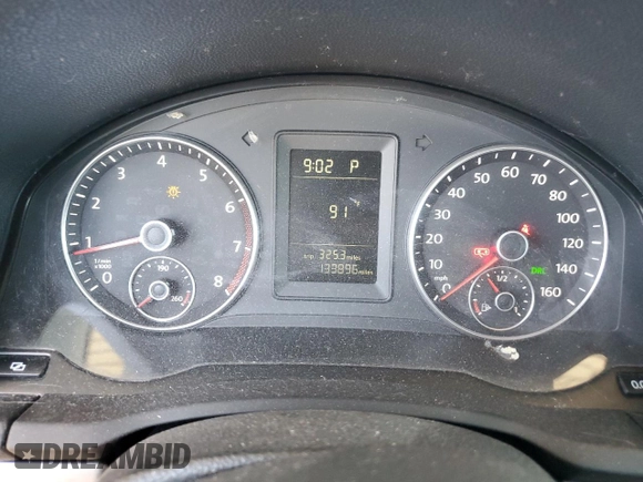 2010 Volkswagen Jetta SE with VIN 3VWRX7AJ8AM135483, listed as a Copart auction lot 57055325 with 133,896 mi miles and Salvage title. Bid and sale history available at DreamBid. Image 9.