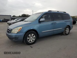 2007 Hyundai Entourage GLS z VIN KNDMC233376032281, wystawiony jako Copart lot #73967304 z przebiegiem 252 331 mil mil oraz Szkody całkowita. Historia ofert i sprzedaży dostępna na DreamBid. Obrazek 1.