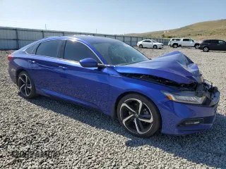 2020 Honda Accord Sport with VIN 1HGCV1F34LA123953, listed as a Copart auction lot 59632755 with 93,696 mi miles and Salvage title. Bid and sale history available at DreamBid. Image 4.