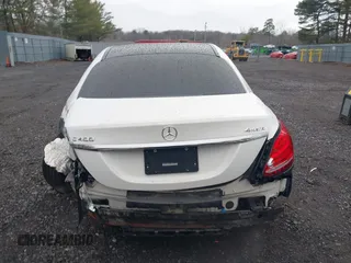 2015 Mercedes-Benz C-Class C 400 with VIN 55SWF6GB9FU011462, listed as a IAAI auction lot 41649304 with 123,915 mi miles. Bid and sale history available at carsss.com. Image 16.