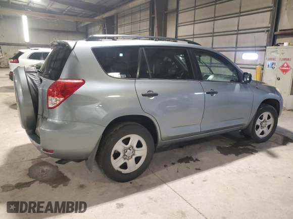 2008 Toyota RAV4 with VIN JTMZK33V186011768, listed as a Copart auction lot 47865145 with 138,021 mi miles and Salvage Title. Bid and sale history available at carsss.com. Image 3.