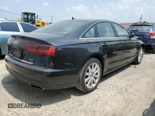2016 Audi A6 Premium Plus with VIN WAUGFAFCXGN145111, listed as a Copart auction lot 59761435 with Not provided miles and Salvage title. Bid and sale history available at DreamBid. Image 3.