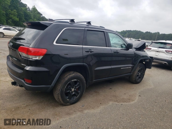 2016 Jeep Grand Cherokee Laredo with VIN 1C4RJEAG4GC394091, listed as a Copart auction lot 56595165 with 134,135 mi miles and Salvage title. Bid and sale history available at DreamBid. Image 3.