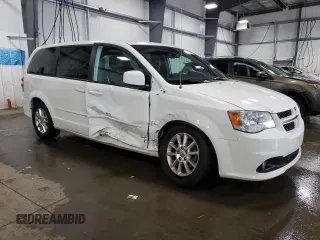 2011 Dodge Grand Caravan R/T with VIN 2D4RN7DG0BR697125, listed as a Copart auction lot 66491484 with 92,987 mi miles and Salvage Title. Bid and sale history available at DreamBid. Image 4.