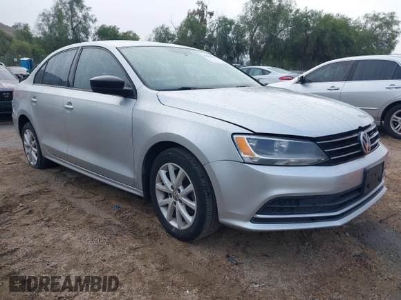 2015 Volkswagen Jetta Sport with VIN 3VWD17AJ5FM307746, listed as a IAAI auction lot 41506413 with 113,297 mi miles and . Bid and sale history available at DreamBid. Image 1.