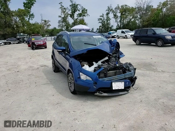2019 Ford EcoSport Titanium with VIN MAJ3S2KE9KC272873, listed as a Copart auction lot 50262935 with 63,714 mi miles and Salvage Title. Bid and sale history available at DreamBid. Image 10.