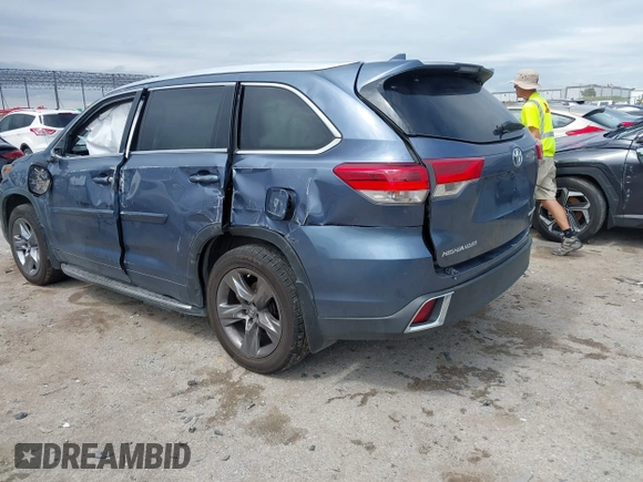 2019 Toyota Highlander Limited z VIN 5TDDZRFH5KS714411, wystawiony jako IAAI lot #42366943 z przebiegiem Nie podano mil oraz . Historia ofert i sprzedaży dostępna na DreamBid. Obrazek 3.