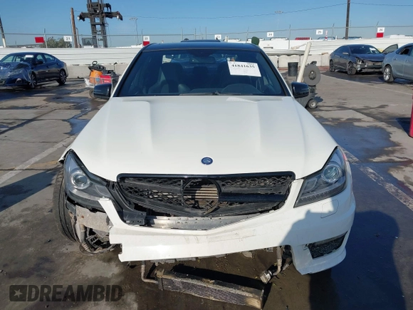 2012 Mercedes-Benz C 63 AMG with VIN WDDGF7HB2CA661318, listed as a IAAI auction lot 41841635 with 125,085 mi miles and . Bid and sale history available at carsss.com. Image 12.
