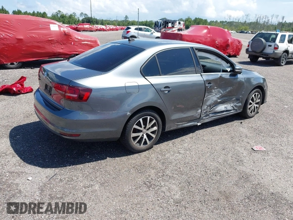 2017 Volkswagen Jetta SE with VIN 3VWDB7AJ4HM311934, listed as a IAAI auction lot 40417726 with 93,666 mi miles and . Bid and sale history available at DreamBid. Image 4.