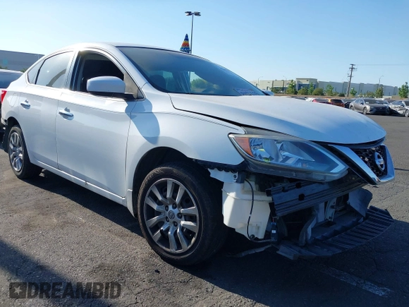 2017 Nissan Sentra SV with VIN 3N1AB7AP0HY249275, listed as a IAAI auction lot 42397471 with 99,483 mi miles and . Bid and sale history available at DreamBid. Image 1.