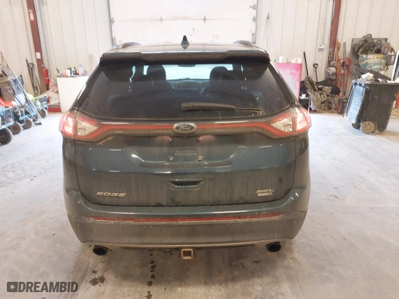 2016 Ford Edge SEL with VIN 2FMPK4J93GBC06043, listed as a IAAI auction lot 41872447 with 174,046 mi miles. Bid and sale history available at carsss.com. Image 16.