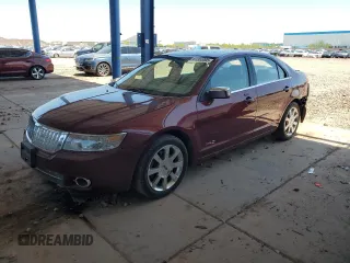 2007 Lincoln MKZ with VIN 3LNHM26T67R633256, listed as a Copart auction lot 61353005 with 108,106 mi miles and Salvage title. Bid and sale history available at DreamBid. Image 1.