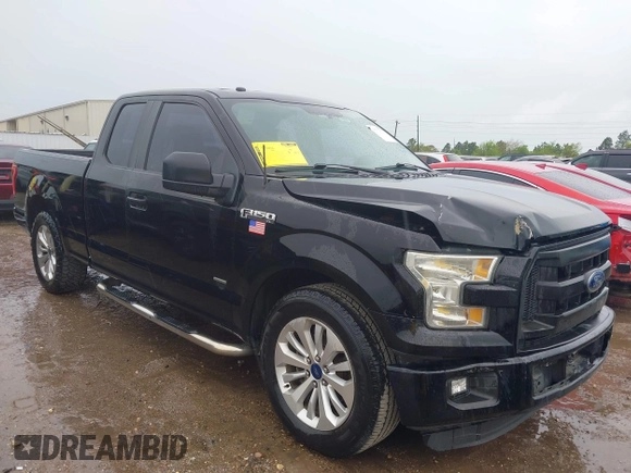 2016 Ford F-150 XL with VIN 1FTEX1CP3GKE11939, listed as a IAAI auction lot 41900096 with 165,947 mi miles and . Bid and sale history available at carsss.com. Image 1.