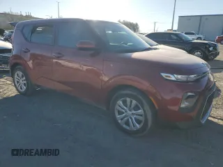 2020 Kia Soul S with VIN KNDJ23AU9L7082355, listed as a Copart auction lot 45051825 with 25,107 mi miles and Salvage Title. Bid and sale history available at carsss.com. Image 4.