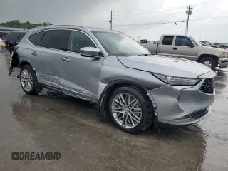 2022 Acura MDX Advance z VIN 5J8YE1H86NL043513, wystawiony jako Copart lot #57672405 z przebiegiem 52 931 mil mil oraz Szkoda całkowita • Salvage title. Historia ofert i sprzedaży dostępna na DreamBid. Obrazek 4.