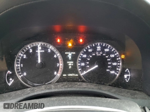 2013 Lexus GS 350 z VIN JTHCE1BL8D5007006, wystawiony jako Copart lot #47203725 z przebiegiem 149 673 mil mil oraz Nie do naprawy • Non repairable. Historia ofert i sprzedaży dostępna na DreamBid. Obrazek 9.