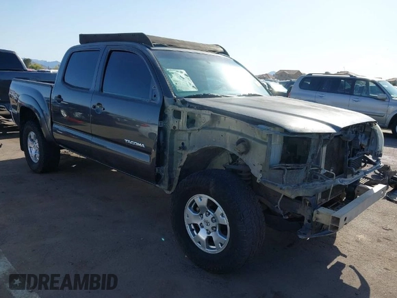 2011 Toyota Tacoma PreRunner with VIN 3TMJU4GN4BM114858, listed as a IAAI auction lot 41976639 with 296,849 mi miles and . Bid and sale history available at DreamBid. Image 1.