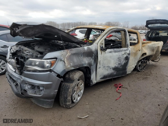 2020 Chevrolet Colorado 4WD Work Truck with VIN 1GCGTBEN4L1113616, listed as a Copart auction lot 86567804 with 0 mi miles and Salvage Title. Bid and sale history available at carsss.com. Image 1.