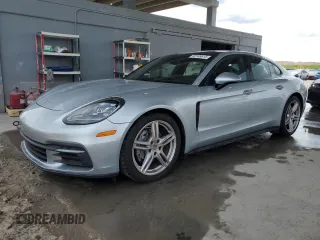 2018 Porsche Panamera with VIN WP0AA2A77JL102517, listed as a Copart auction lot 50185615 with 64,314 mi miles and Clean Title. Bid and sale history available at DreamBid. Image 1.