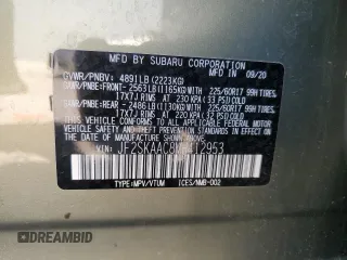 2021 Subaru Forester with VIN JF2SKAAC8MH412953, listed as a Copart auction lot 52617455 with 31,330 mi miles and Non repairable. Bid and sale history available at DreamBid. Image 12.