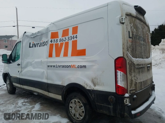 2019 Ford Transit with VIN 1FTYR2CM5KKA90031, listed as a Copart auction lot 48187835 with 175,241 mi miles and Salvage Title. Bid and sale history available at DreamBid. Image 2.