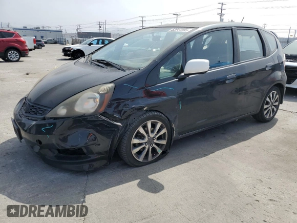 2012 Honda Fit Sport with VIN JHMGE8H5XCC006016, listed as a Copart auction lot 52941995 with 196,312 mi miles and Salvage Title. Bid and sale history available at carsss.com. Image 1.