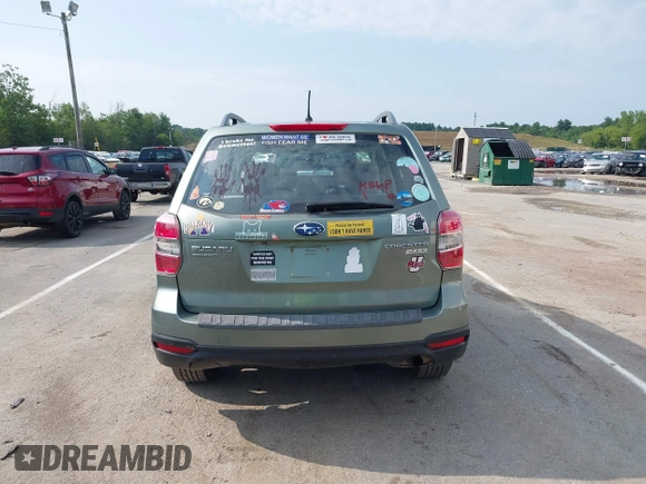 2015 Subaru Forester 2.5i with VIN JF2SJABC2FH508209, listed as a IAAI auction lot 42795593 with 210,479 mi miles and . Bid and sale history available at DreamBid. Image 16.