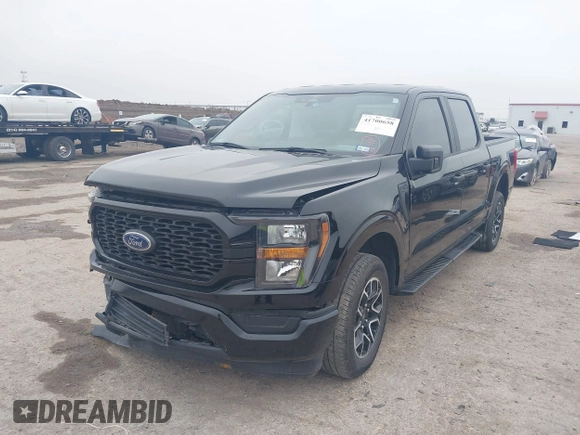 2023 Ford F-150 XL with VIN 1FTEW1C55PKD01184, listed as a IAAI auction lot 41700658 with 18,804 mi miles. Bid and sale history available at carsss.com. Image 17.