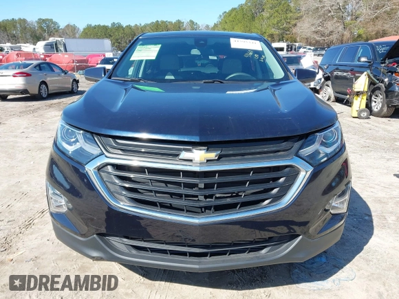 2021 Chevrolet Equinox LT with VIN 3GNAXKEV8MS112020, listed as a IAAI auction lot 41595341 with 16,161 mi miles. Bid and sale history available at carsss.com. Image 12.
