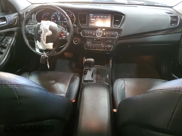 2015 Kia Cadenza Premium with VIN KNALN4D77F5188201, listed as a Copart auction lot 83560754 with 127,177 mi miles and Salvage Title. Bid and sale history available at carsss.com. Image 8.