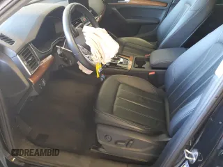 2023 Audi Q5 Premium Plus with VIN WA1BBAFY6P2047225, listed as a Copart auction lot 55093445 with 35,998 mi miles and Salvage title. Bid and sale history available at DreamBid. Image 7.