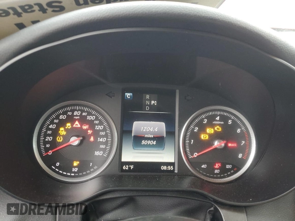 2017 Mercedes-Benz C 300 z VIN WDDWJ4KBXHF328960, wystawiony jako Copart lot #52862365 z przebiegiem 50 904 mil mil oraz Szkoda całkowita • Salvage title. Historia ofert i sprzedaży dostępna na DreamBid. Obrazek 9.