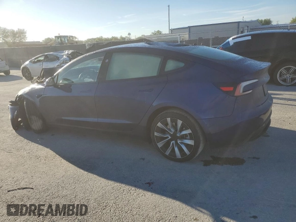 2024 Tesla Model 3 z VIN 5YJ3E1EA9RF868731, wystawiony jako Copart lot #58517675 z przebiegiem Nie podano mil oraz Nie do naprawy. Historia ofert i sprzedaży dostępna na DreamBid. Obrazek 2.