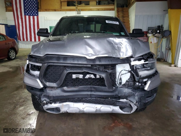 2019 Ram 1500 Rebel with VIN 1C6SRFET4KN725120, listed as a Copart auction lot 84339724 with 119,075 mi miles and Salvage Title. Bid and sale history available at carsss.com. Image 5.