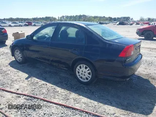 2004 Honda Civic LX with VIN 2HGES16554H505432, listed as a IAAI auction lot 41896813 with 152,685 mi miles. Bid and sale history available at carsss.com. Image 3.