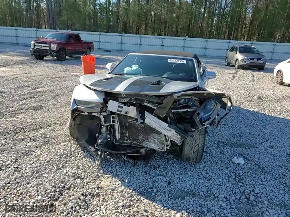 2017 Chevrolet Camaro 1SS with VIN 1G1FF3D72H0177140, listed as a Copart auction lot 45333195 with 80,021 mi miles and Salvage Title. Bid and sale history available at carsss.com. Image 11.