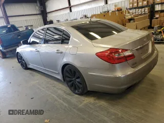 2012 Hyundai Genesis 5.0L R-Spec with VIN KMHGC4DH5CU193669, listed as a Copart auction lot 88536495 with 145,687 mi miles and Salvage Title. Bid and sale history available at carsss.com. Image 2.