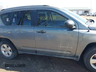 2014 Jeep Compass Sport with VIN 1C4NJCBA9ED536231, listed as a IAAI auction lot 41787288 with 173,252 mi miles. Bid and sale history available at carsss.com. Image 13.