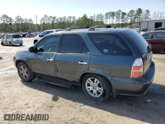 2004 Acura MDX Touring Pkg RES w/Nav with VIN 2HNYD18974H519445, listed as a Copart auction lot 47753165 with 267,398 mi miles and Salvage Title. Bid and sale history available at carsss.com. Image 2.